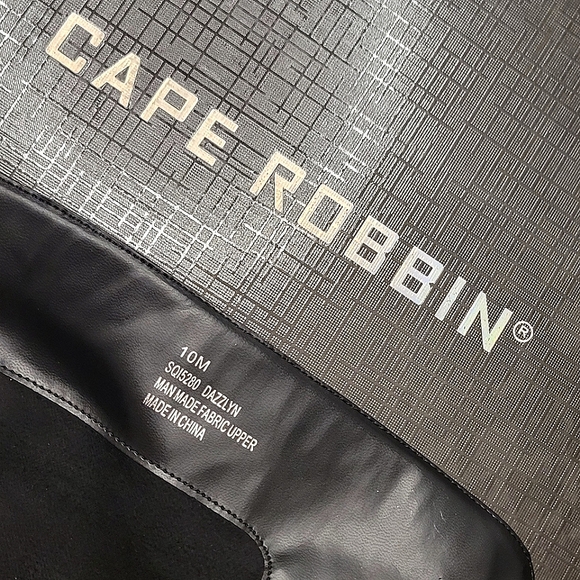 COBIN ROBBINS Blk w/Silver Fringe Rhinestones | Over Knee | Faux Suede Boots NWT - Picture 6 of 9